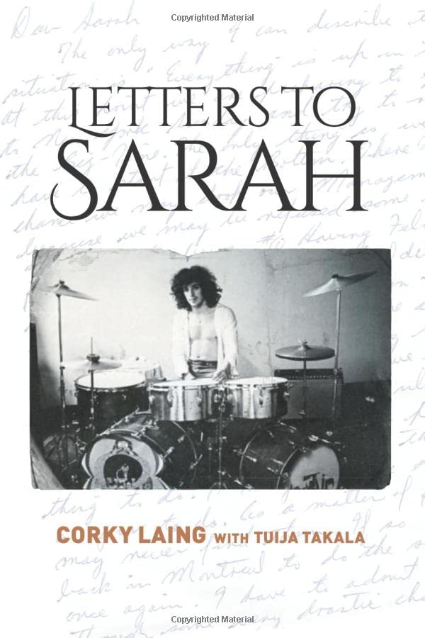 Corky Laing "Letters to Sarah" - Buch