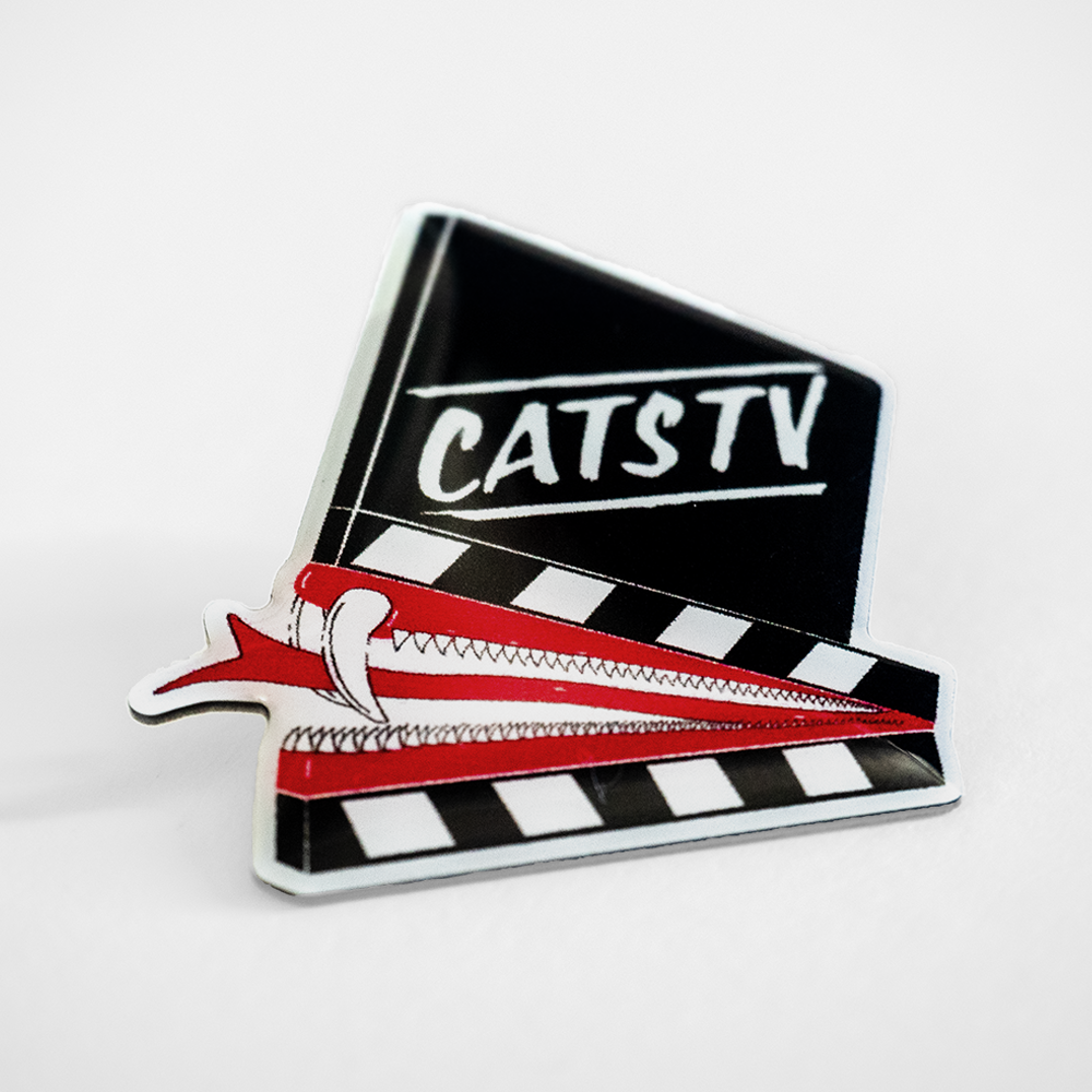 CATS TV - Pin / Button